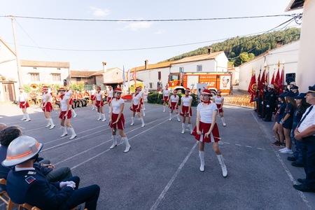 Slovesnost ob 40 letnici PGD Povir; Foto: Marko Pleterski